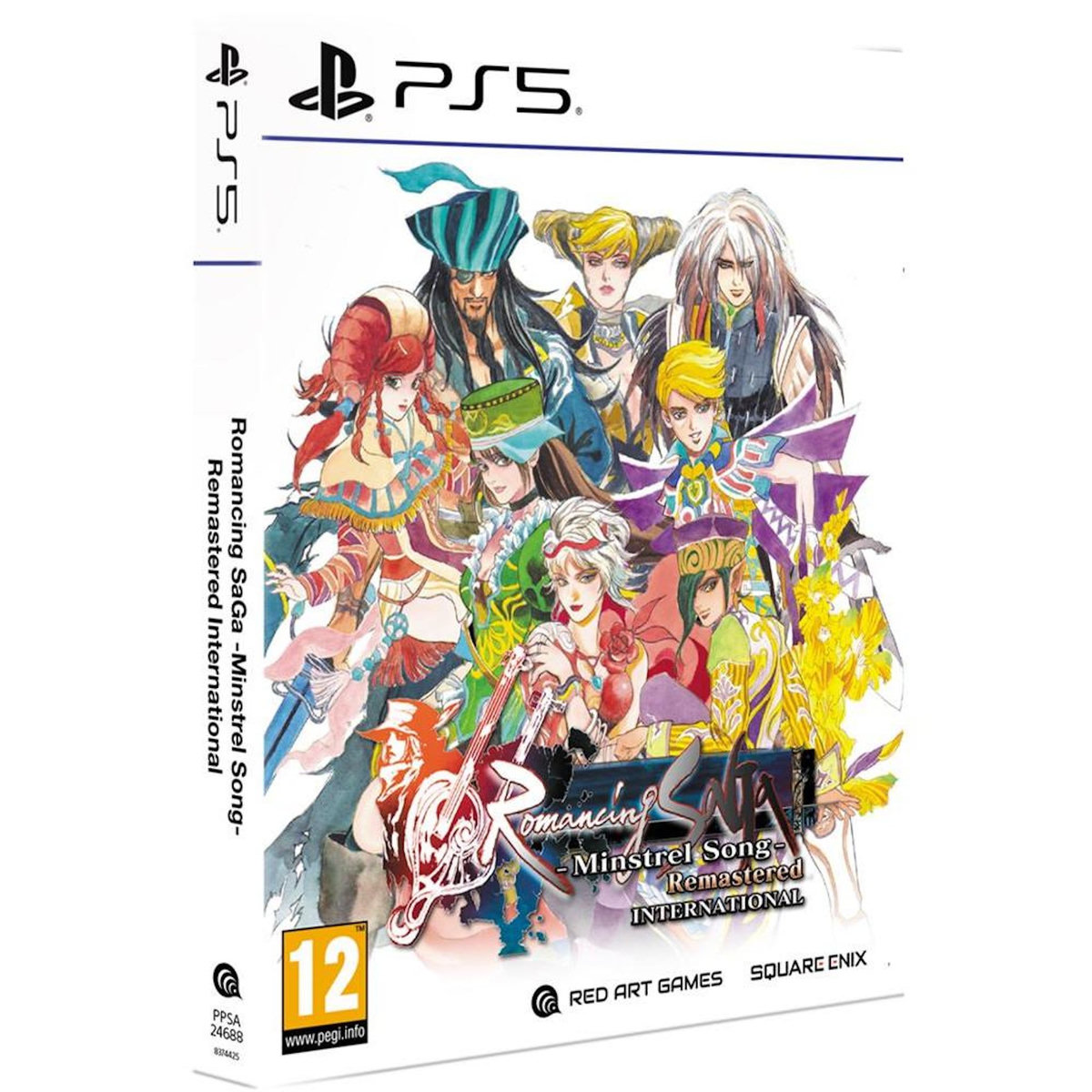 Just for games Romancing SaGa Minstrel Song Remastered International PS5