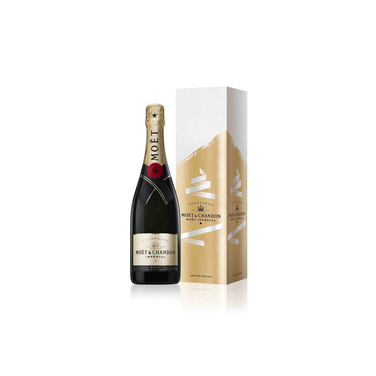 Moët et Chandon Champagne Brut Moët et Chandon 12D 75CL Etui Fin D' année 2020