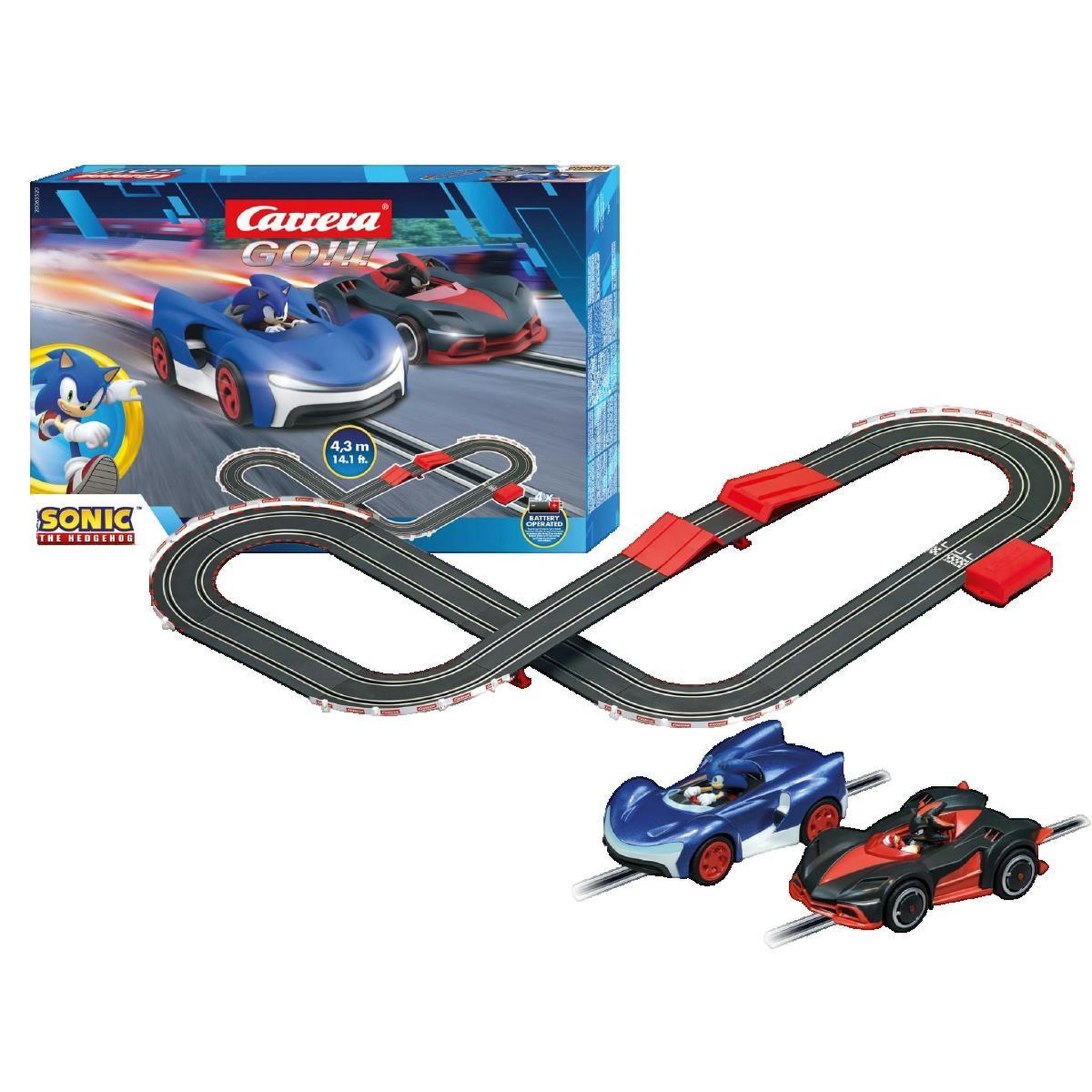 Carrera Circuit de course Carrera GO!!! Sonic 4,3 mètres