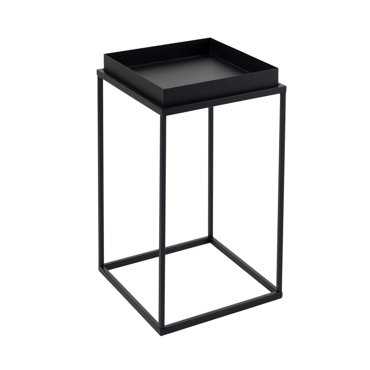 Habitat et Jardin Table basse en métal  Koala  45 x 45 x 52 cm - Noir