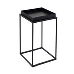 Habitat et Jardin Table basse en métal  Koala  45 x 45 x 52 cm - Noir