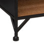 Voir la diapositive 4 : ATMOSPHERA Table de Chevet 1 Tiroir  Cierna  63cm Noir