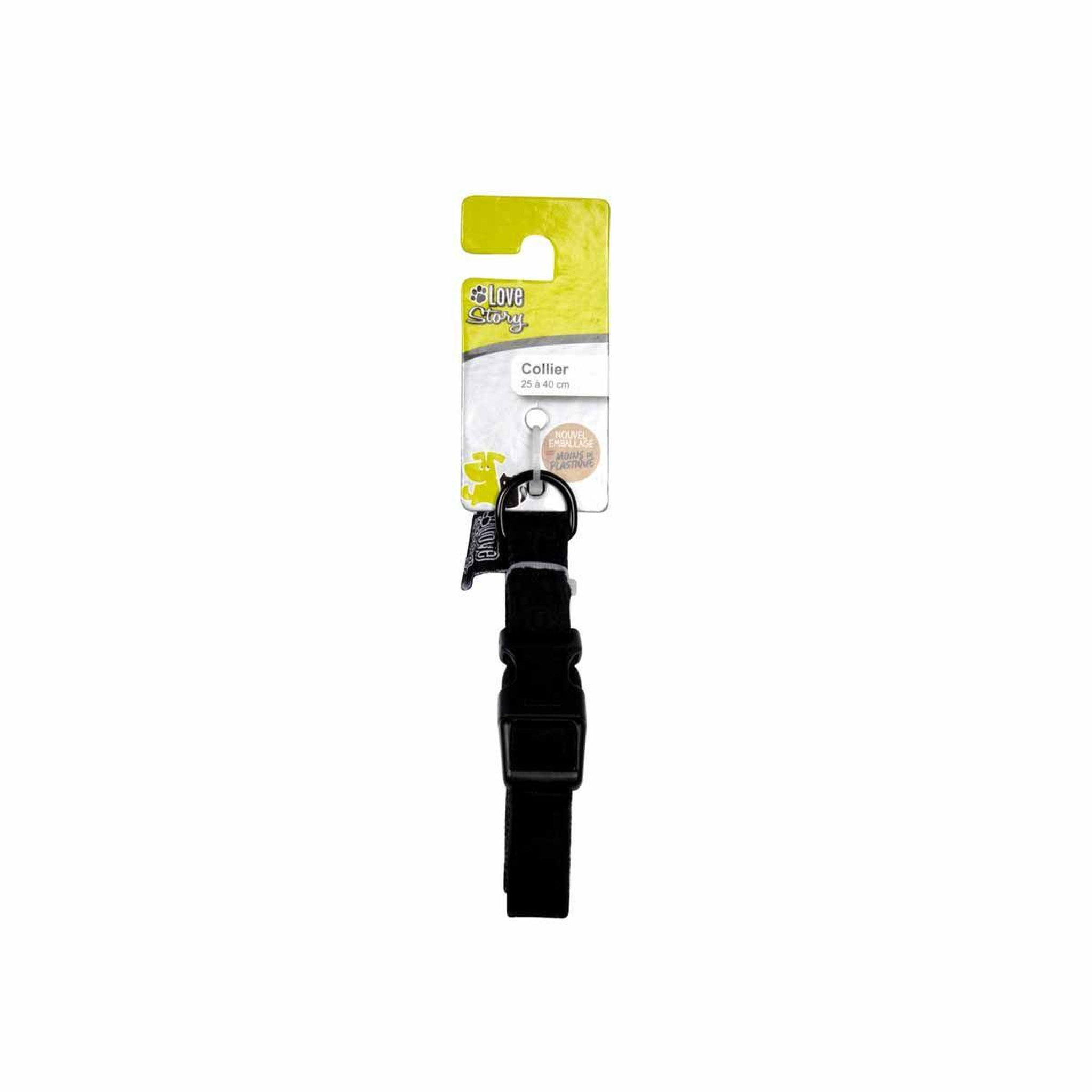 Voir la diapositive 2 : HOMEA Collier pour chien  cosy golden  40cm noir