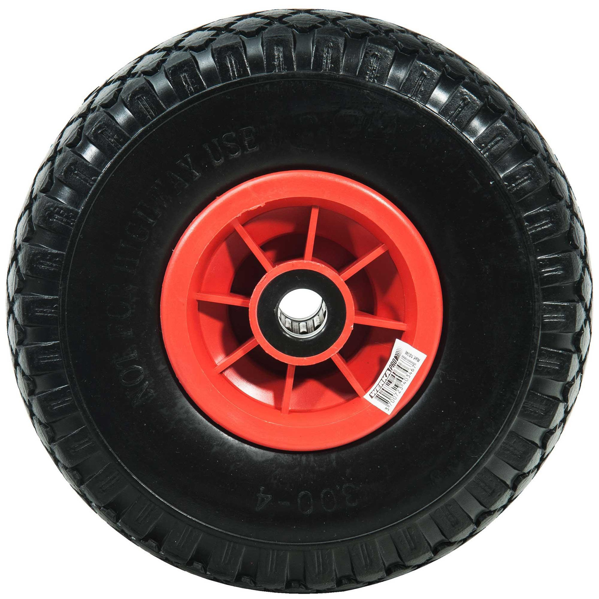 Voir la diapositive 3 : WERKAPRO Roues increvable  260 mm 2 pièces WERKA PRO alésage  20 mm alésage  20 mm