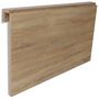 Voir la diapositive 5 : VIDAXL Table murale rabattable en chêne 100x60 cm