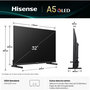 Voir la diapositive 5 : Hisense TV LED 32A5Q 2025 (80cm)