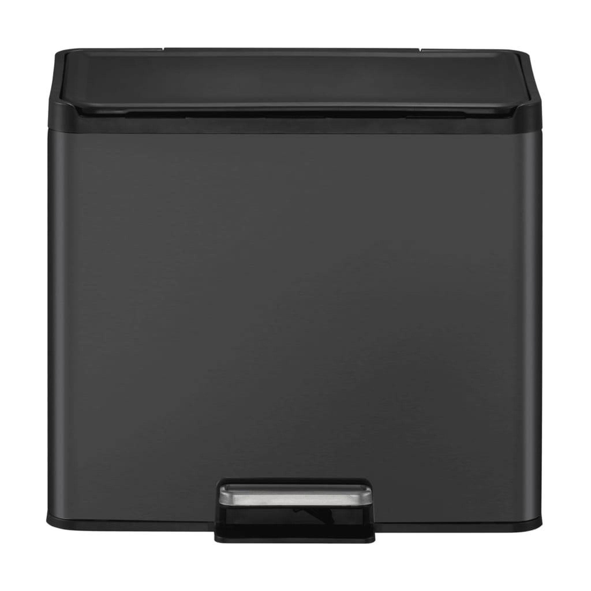Voir la diapositive 3 : EKO EKO Poubelle a pedale Essential 2x15 L Noir