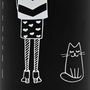 Voir la diapositive 3 : VIDAXL Porte parapluie Femmes Acier Noir