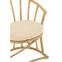 Voir la diapositive 6 : Paris Prix Chaise Rotin & Coussin  Howard  70cm Naturel