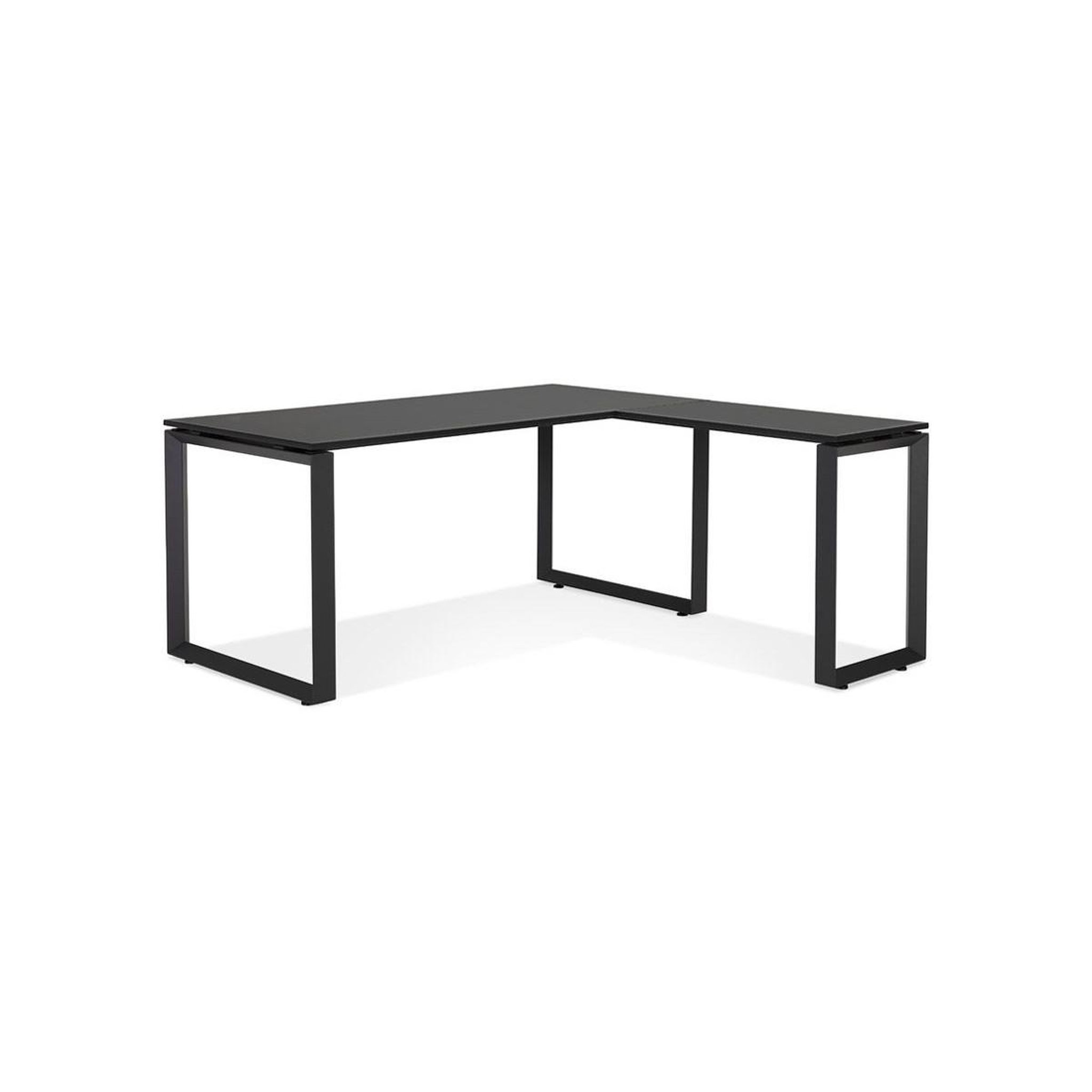 Voir la diapositive 4 : Paris Prix Bureau design  abigano  170cm noir
