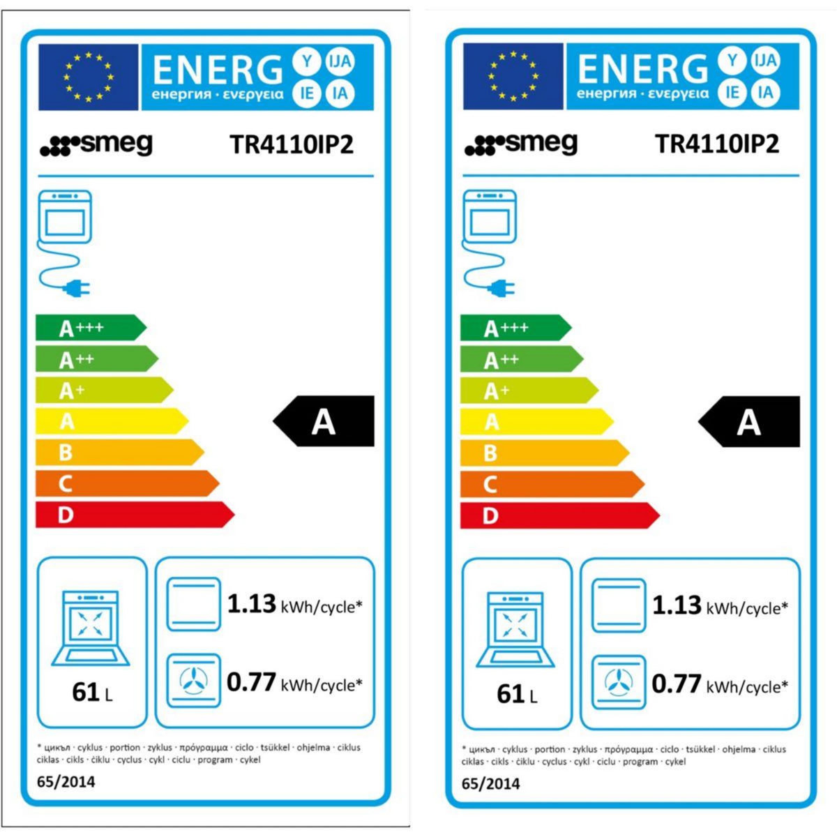SMEG Piano de cuisson induction TR4110IP2