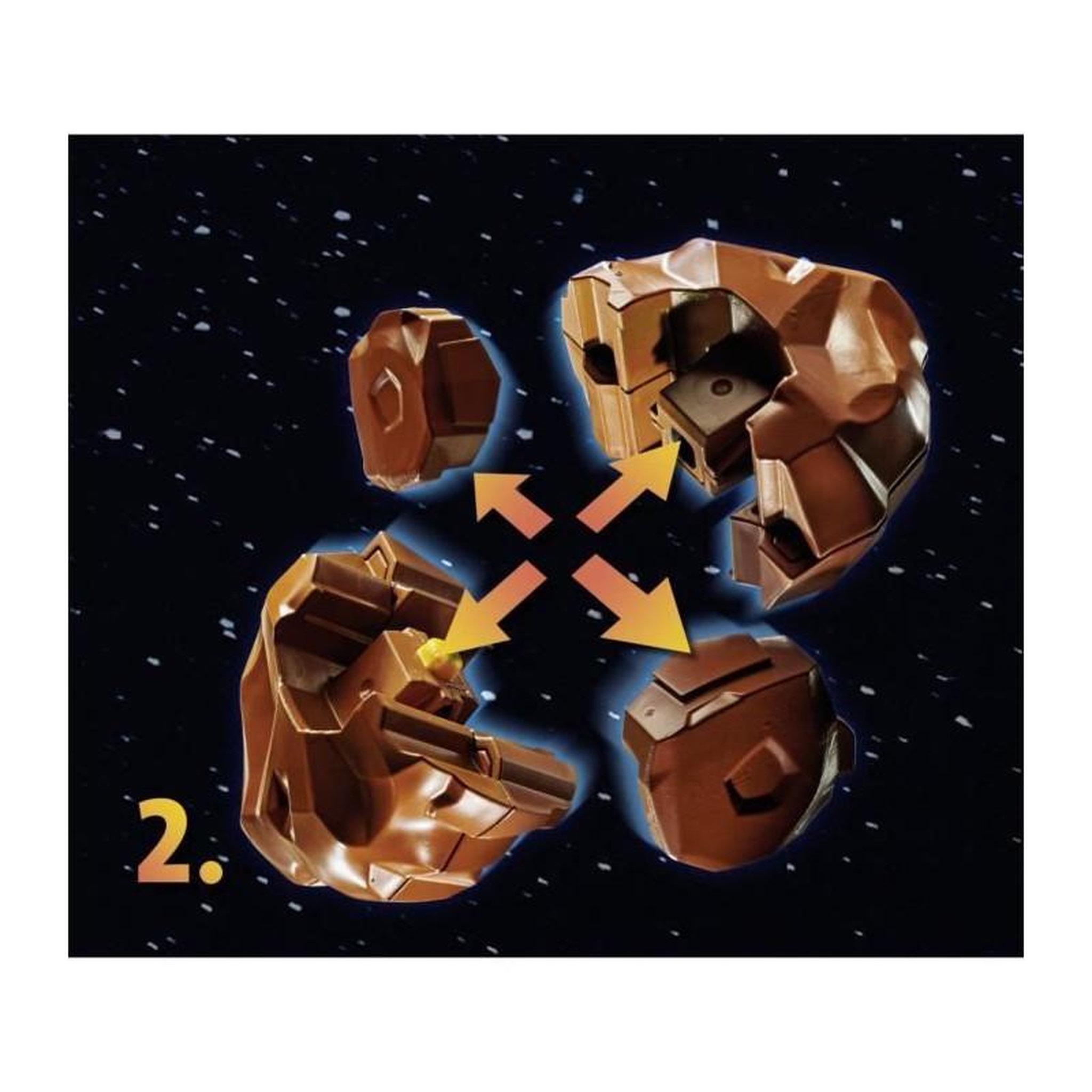 Voir la diapositive 5 : PLAYMOBIL PLAYMOBIL - Spationaute et satellite - Protege la Terre - Des 4 ans
