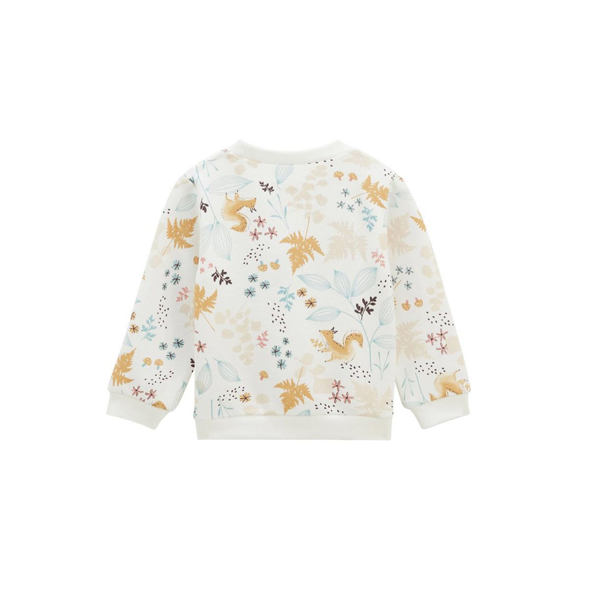 Petit Béguin Sweat-shirt bébé en molleton Bloom