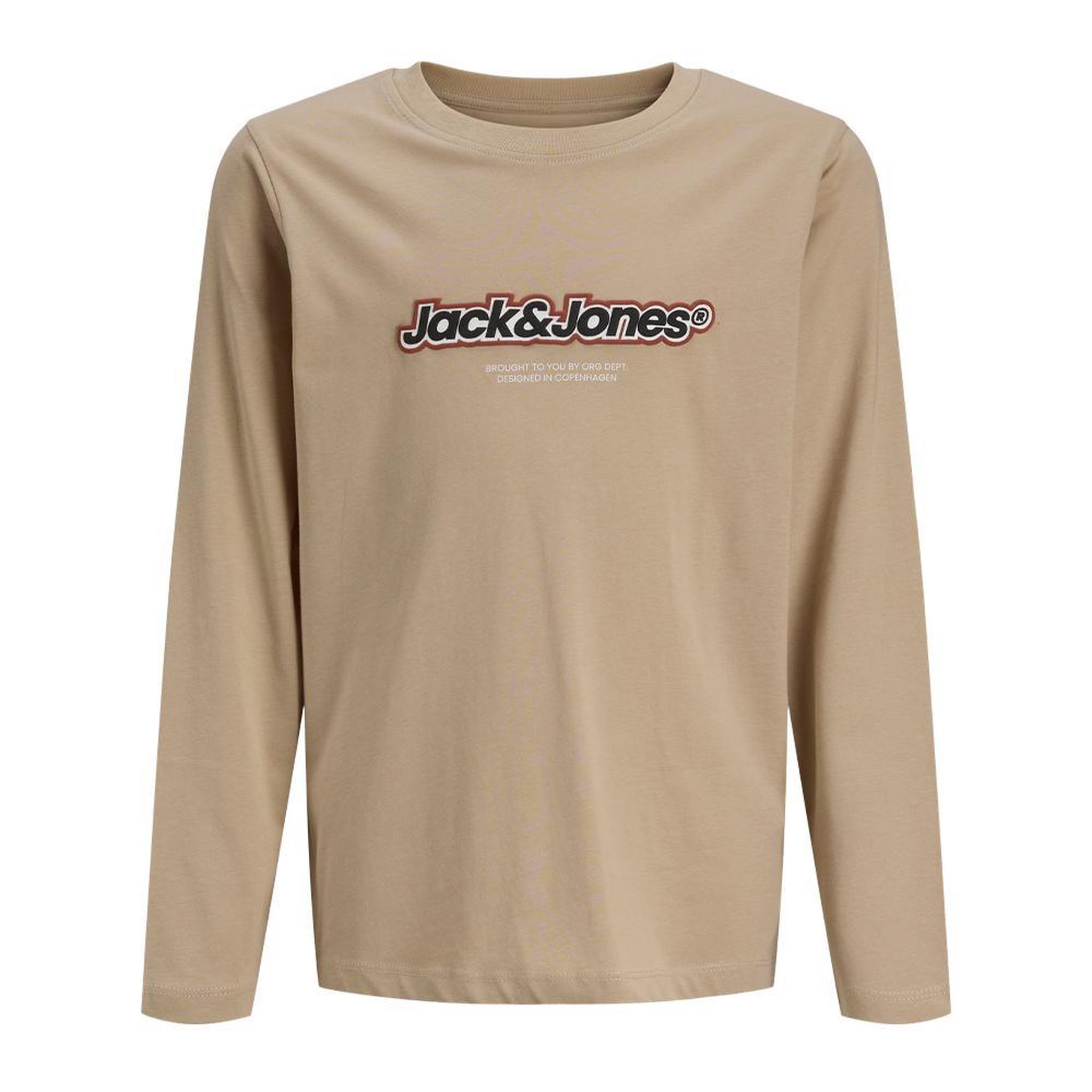 Voir la diapositive 2 : Jack & Jones T-Shirt Beige Garçon Jack & Jones Nohos