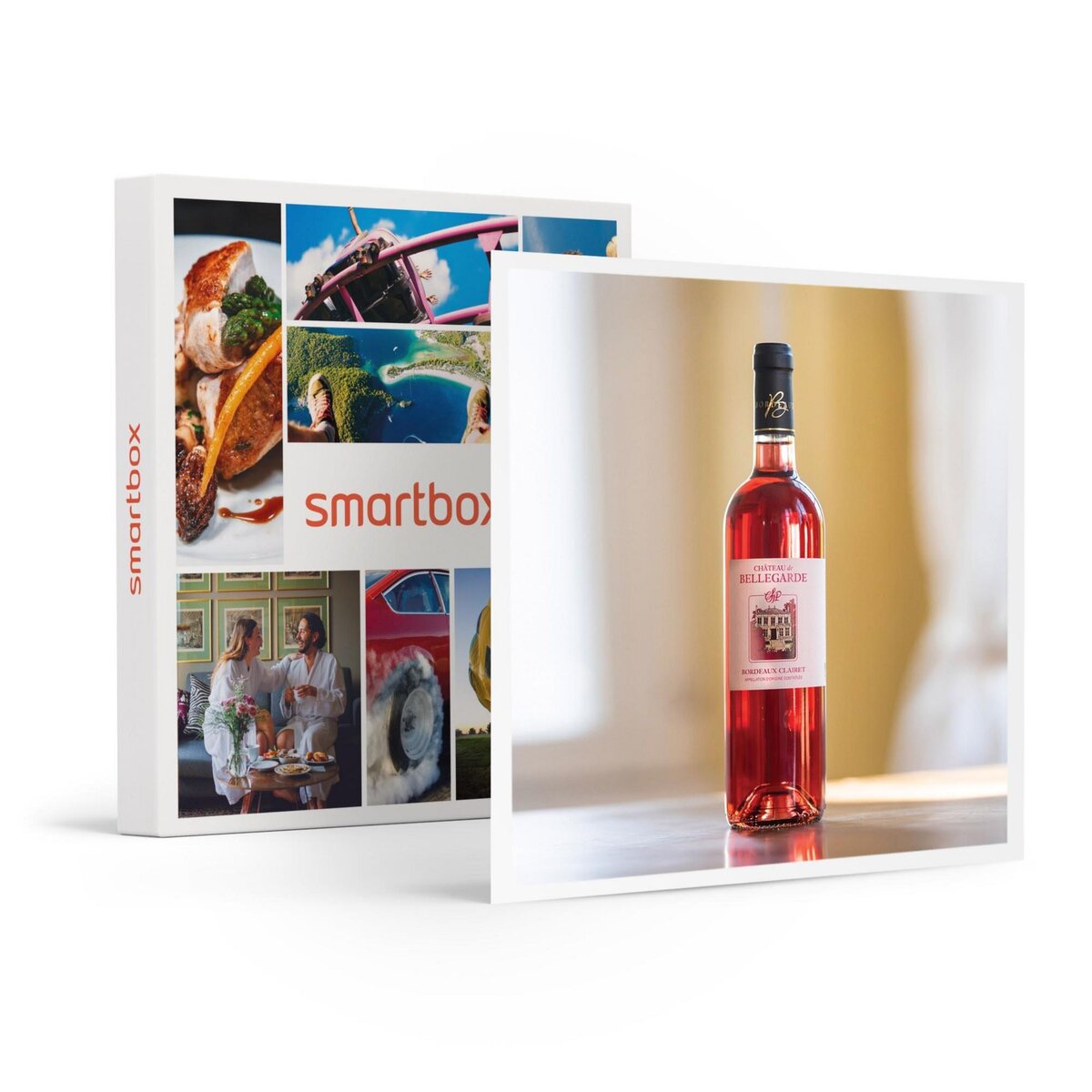 Smartbox Sélection de 4 bouteilles de vins de Bordeaux à savourer chez soi - Coffret Cadeau Sport & Aventure