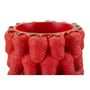 Voir la diapositive 2 : Paris Prix Vase Déco Fruits  Fraises  32cm Rouge