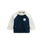 Petit Béguin Veste enfant intérieur polaire Charly. Coloris disponibles : Bleu