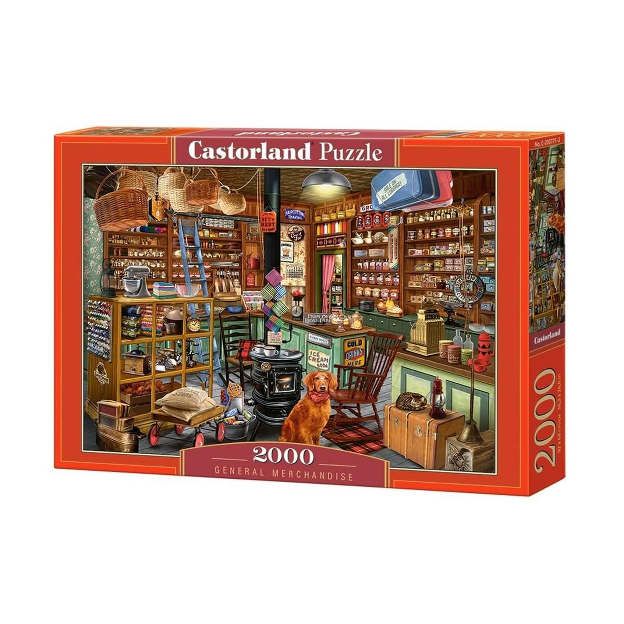 Voir la diapositive 2 : Castorland Puzzle 2000 pièces : général marchandise