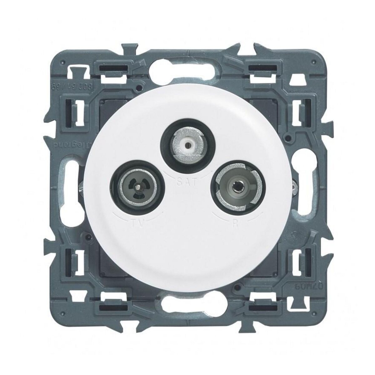 Legrand Celiane prise TV-FM-sat blanc à composer