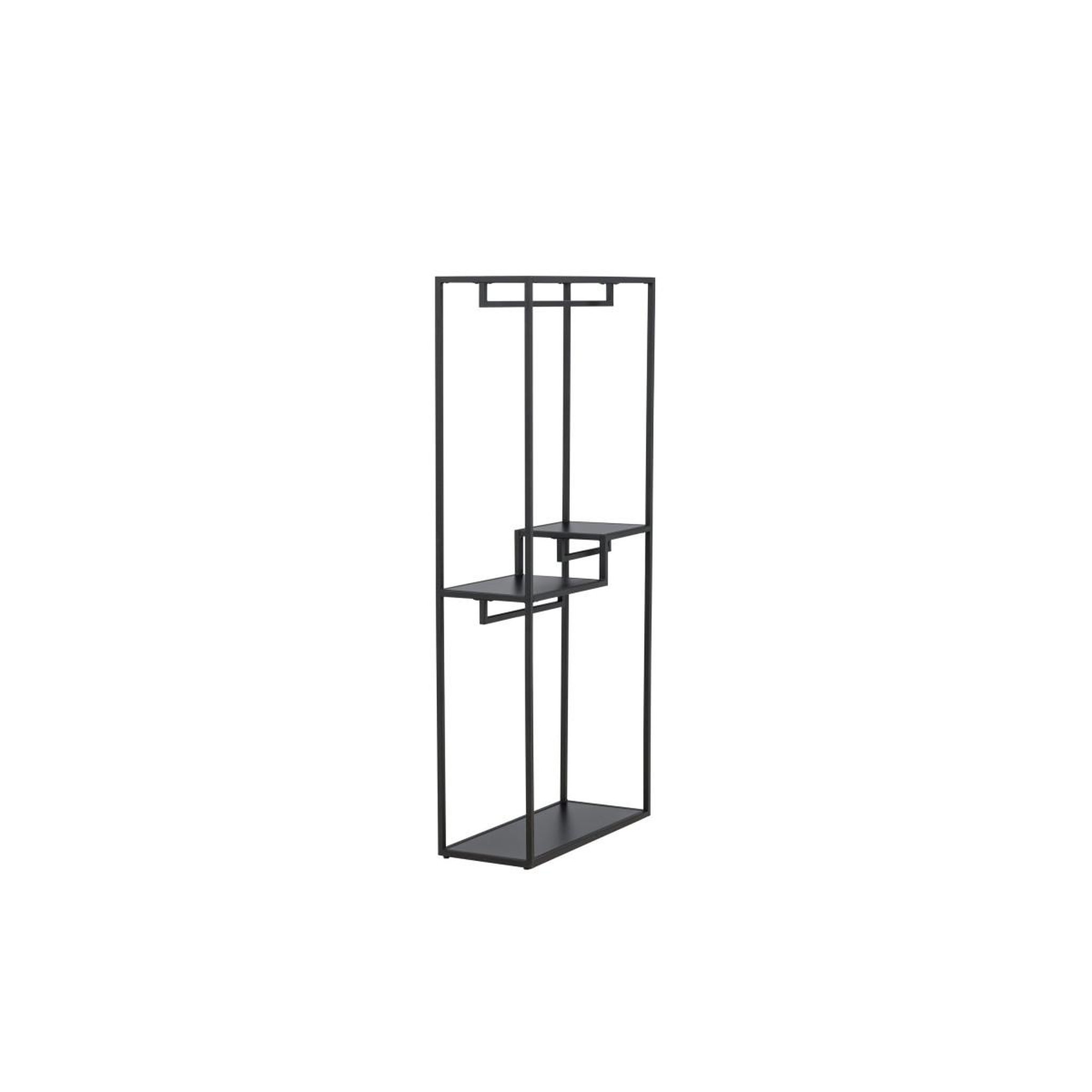 Voir la diapositive 2 : Paris Prix Portant à vêtements en métal  staal  188cm noir