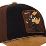 Voir la diapositive 3 : CAPSLAB Casquette homme trucker en suedine finitions premium Looney Tunes Daf