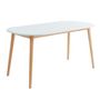 Voir la diapositive 1 : Table de séjour extensible scandinave L160/200cm LOLA