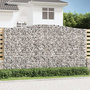 Voir la diapositive 1 : VIDAXL Paniers a gabions arques 10 pcs 400x50x220/240 cm Fer galvanise