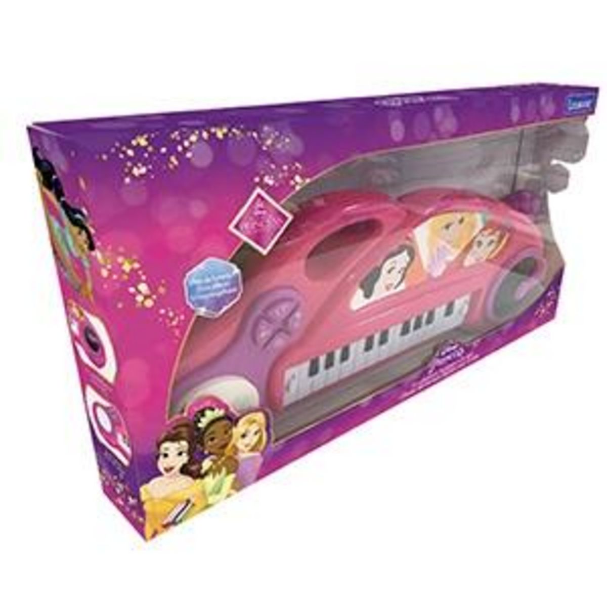 Lexibook Piano électronique Disney Princesse avec effets lumineux et microphone