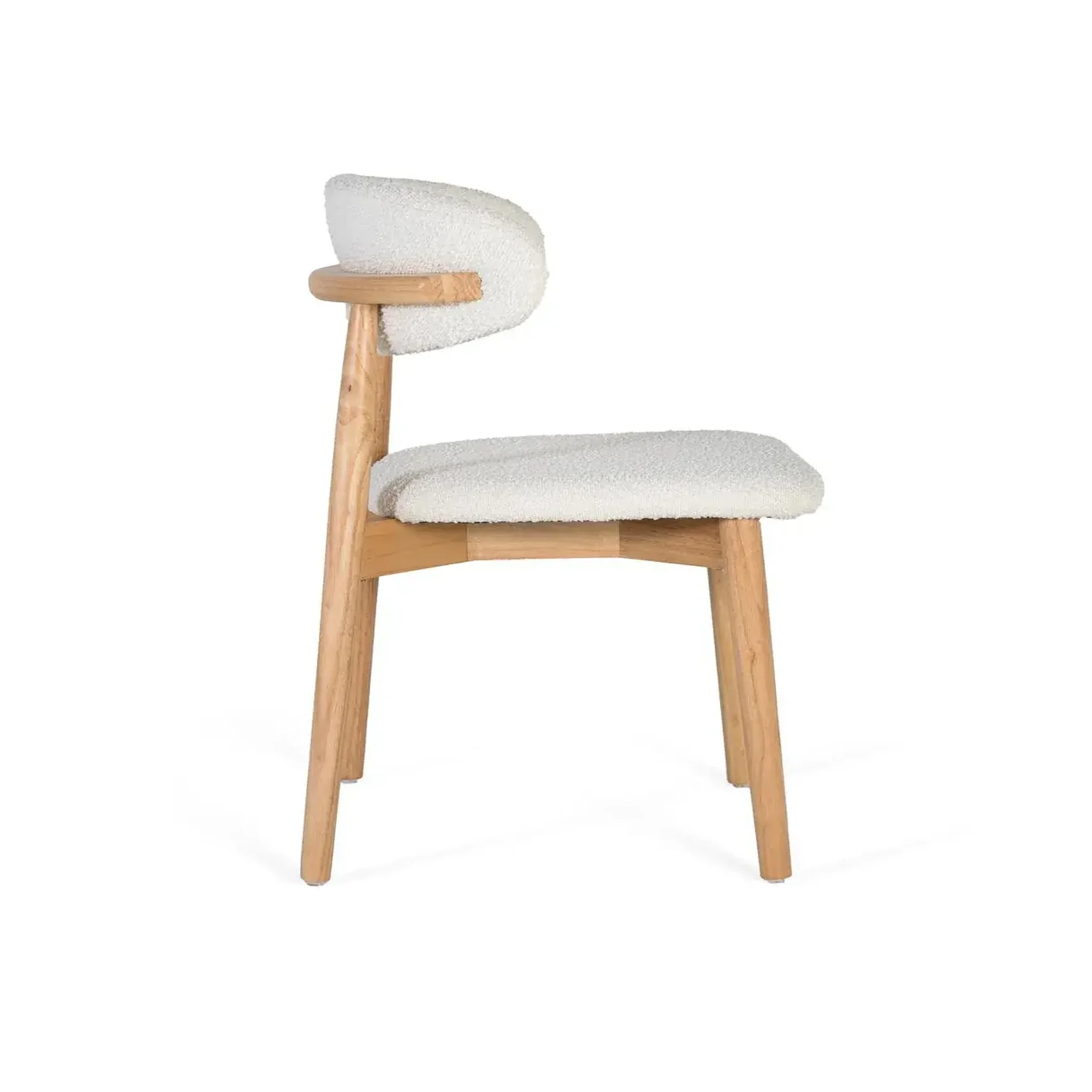 Voir la diapositive 3 : GINER Y COLOMER SL Lot de 2 chaises de bois d'hévéa 56 cm style contemporáno