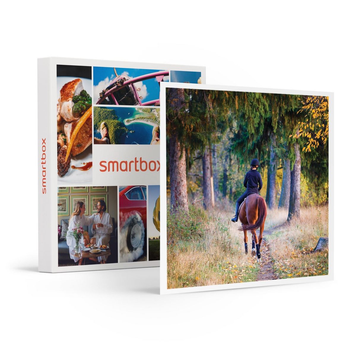 Smartbox Leçon d'équitation ou agréable balade à cheval - Coffret Cadeau Sport & Aventure