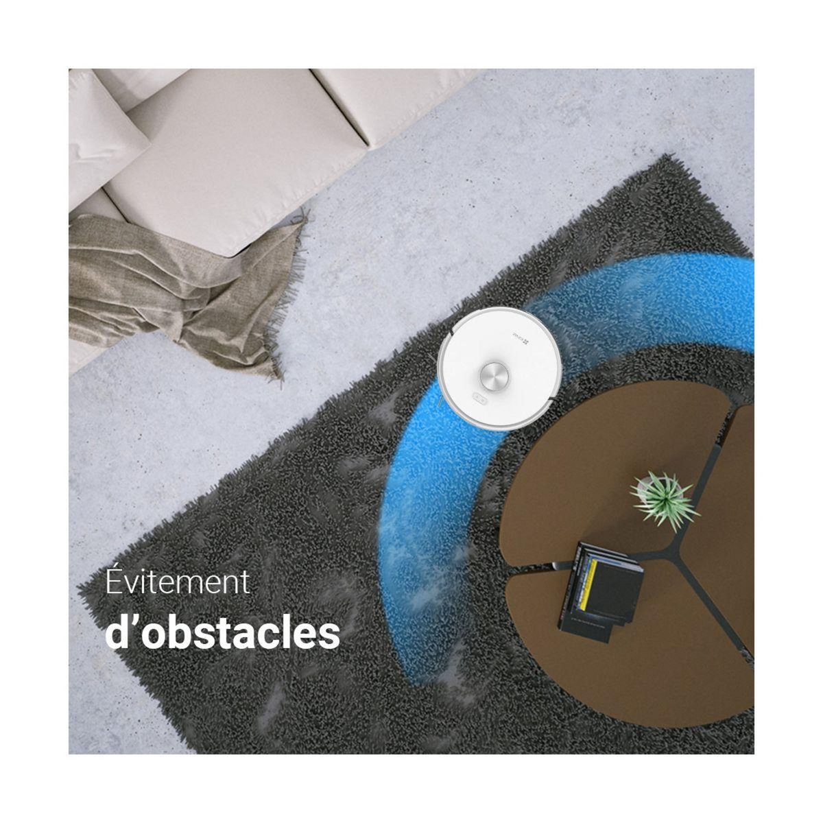 EZVIZ Aspirateur robot RE5