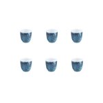 BJORN Tasse COSMOS 15cl - 6 pièces - Azur