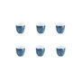 Voir la diapositive 1 : BJORN Tasse COSMOS 15cl - 6 pièces - Azur