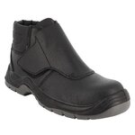 Singer Chaussure de sécurité haute S1P SRC cuir grainé noir T41 SINGER ST280.41