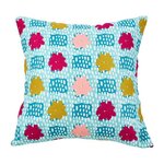 OSTARIA Housse de coussin 40x40 cm Fleurie