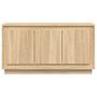 Voir la diapositive 5 : VIDAXL Buffet chêne sonoma 102x35x55 cm bois d ingénierie