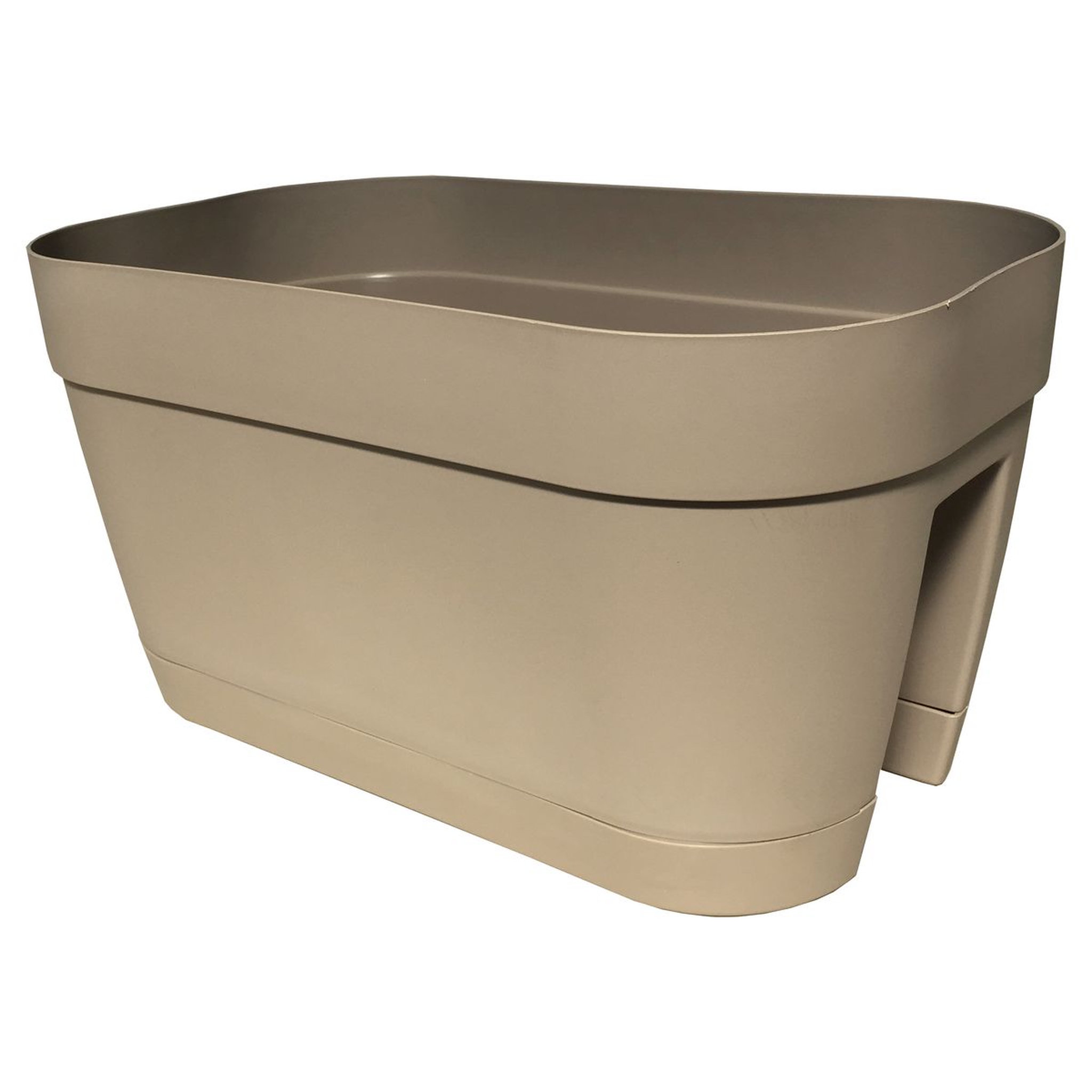 Telcom Jardinière cavalier L46 cm taupe