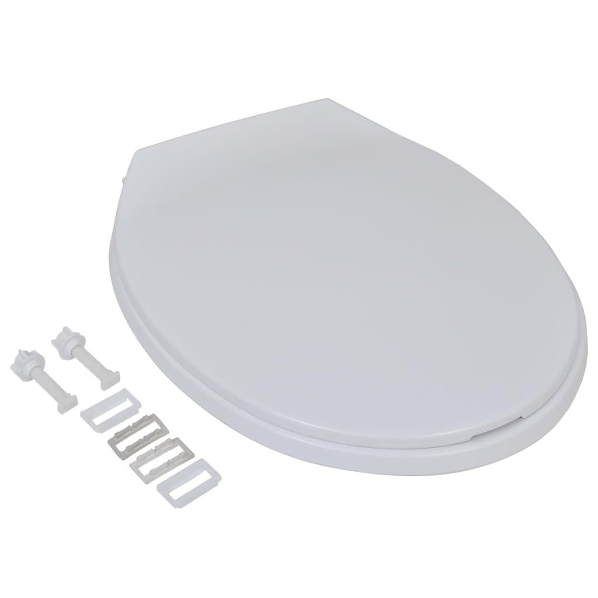 Voir la diapositive 2 : VIDAXL Abattant wc avec frein de chute 2 pcs plastique blanc