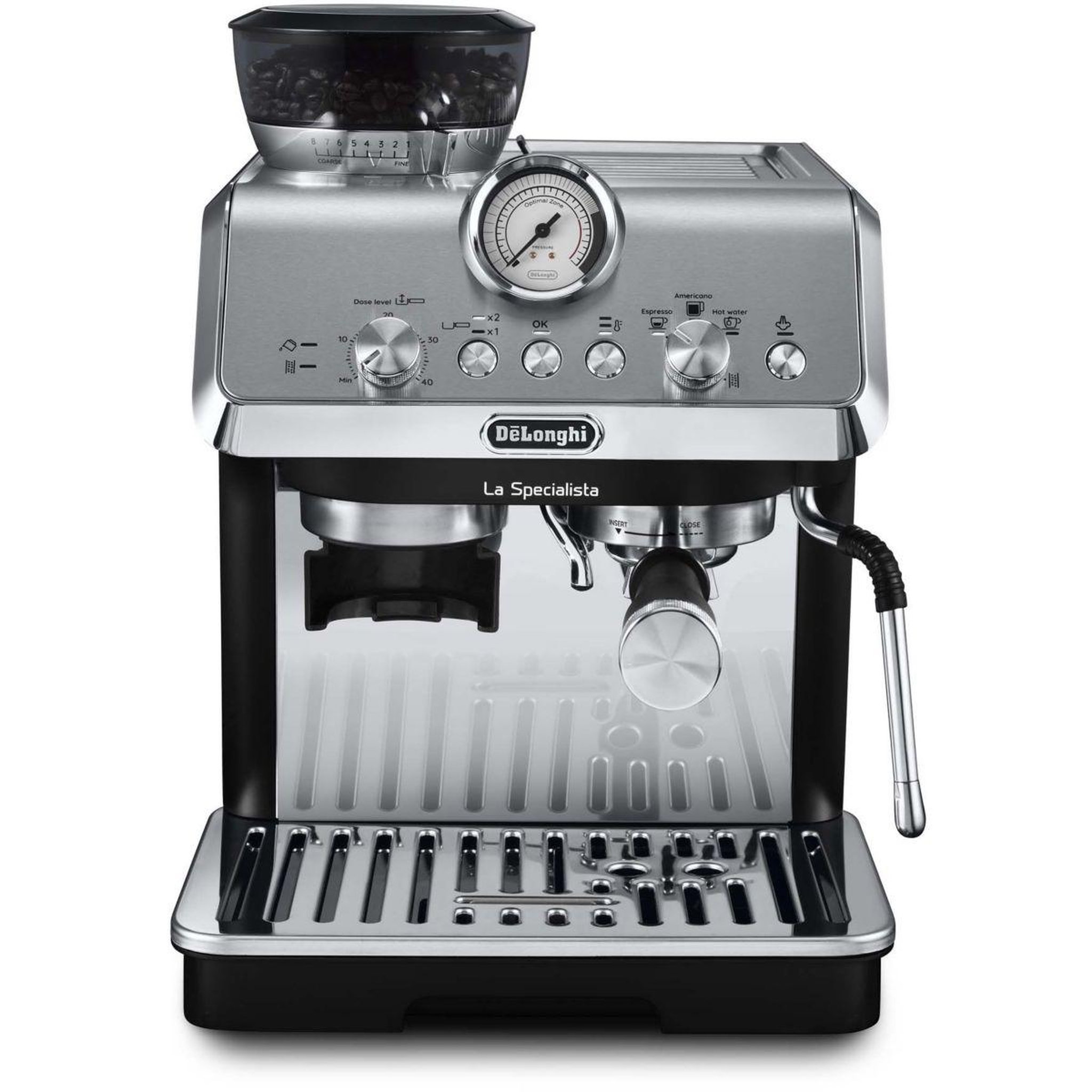 Voir la diapositive 2 : DELONGHI Machine à expresso specialista arte ec9155.mb inox