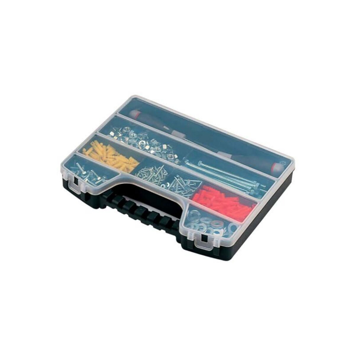 CENTRALE BRICO Organisateur avec couvercle - 13 compartiments - 75032