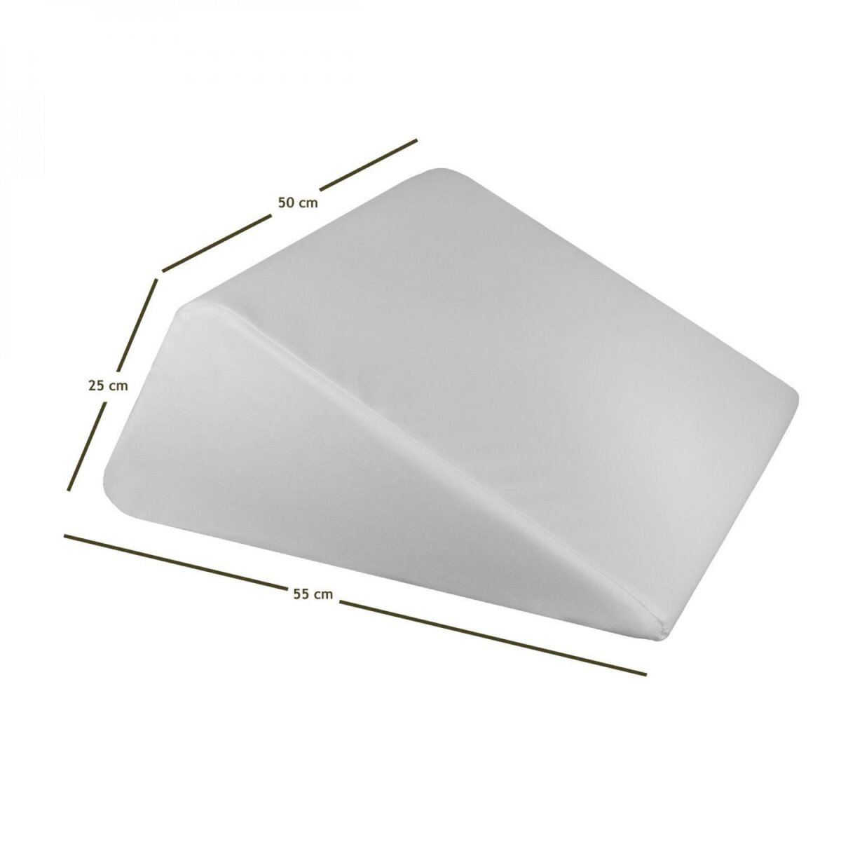 VIVEZEN Coussin incliné cale dos ou jambes triangulaire