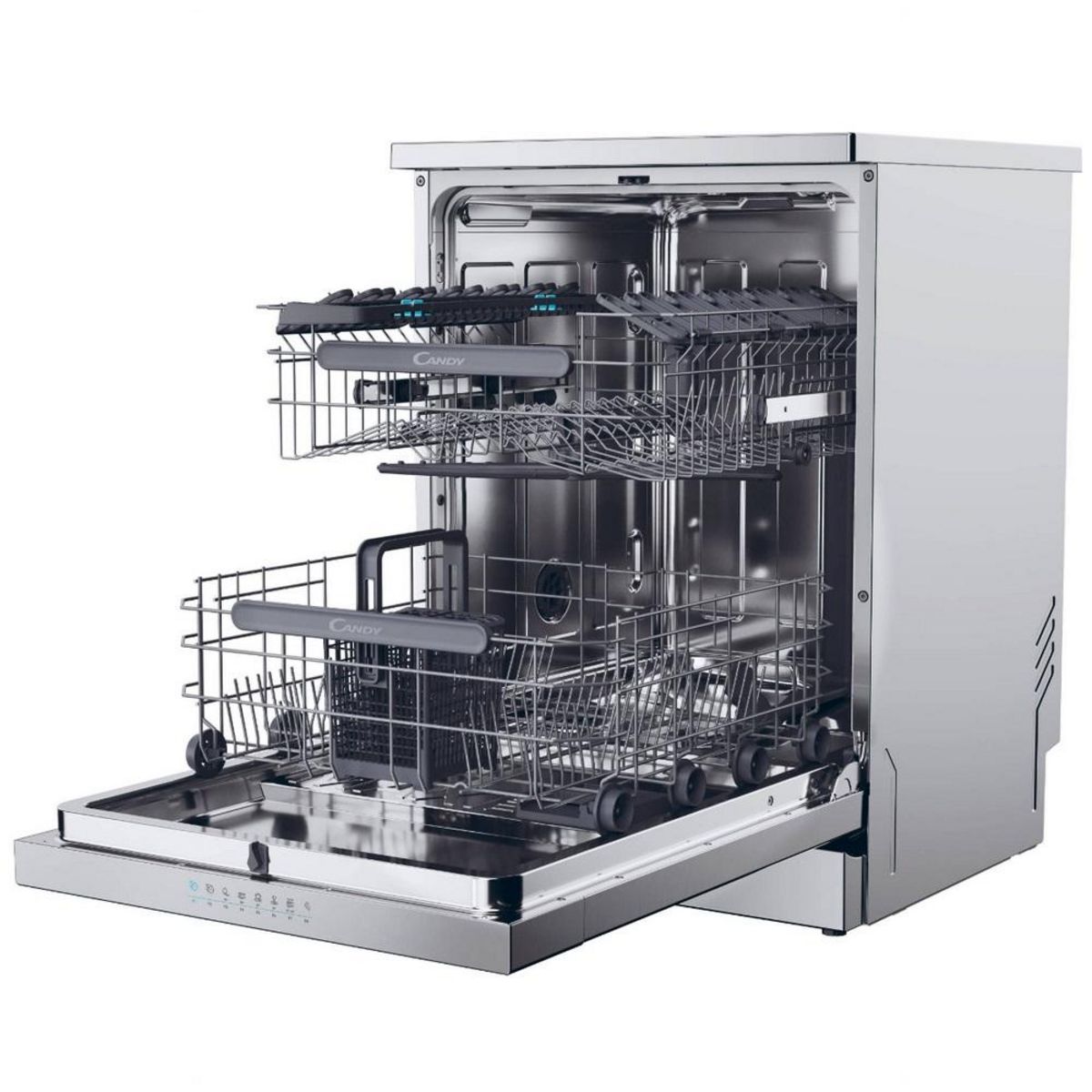 Candy Lave-vaisselle 60cm 14 couverts 44db inox - CF4E4F0X
