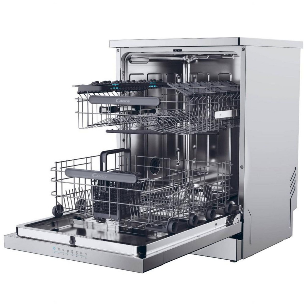 Candy Lave-vaisselle 60cm 14 couverts 44db inox - CF4E4F0X