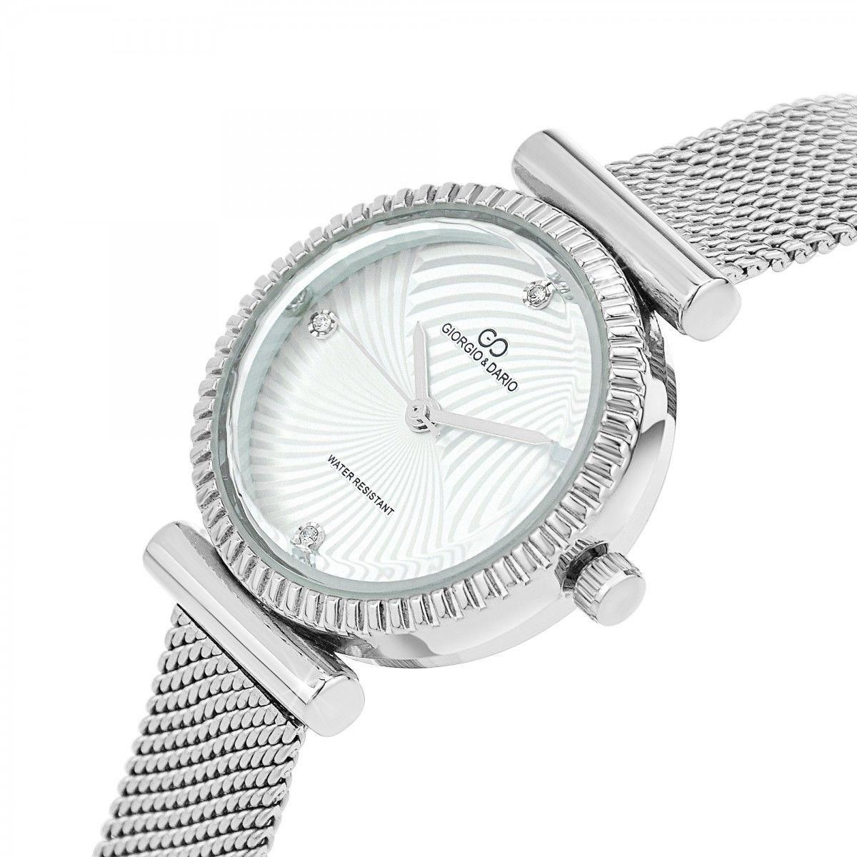 SC CRYSTAL Montre Chelsea élégante ornée de Cristaux scintillants par SC Crystal
