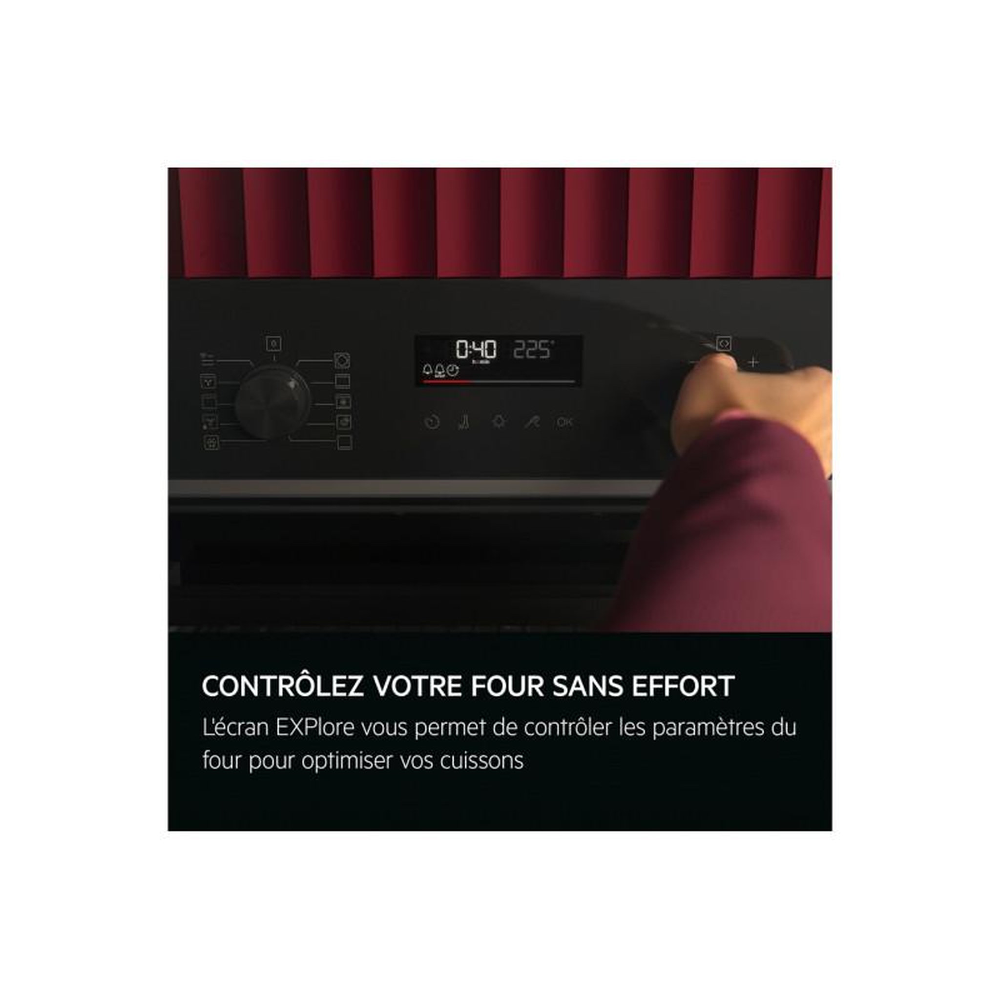 Voir la diapositive 4 : AEG Four encastrable Aeg TS6PB521AB