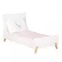 BABY PRICE Lit évolutif 140x70 - Little Big Bed en bois blanc