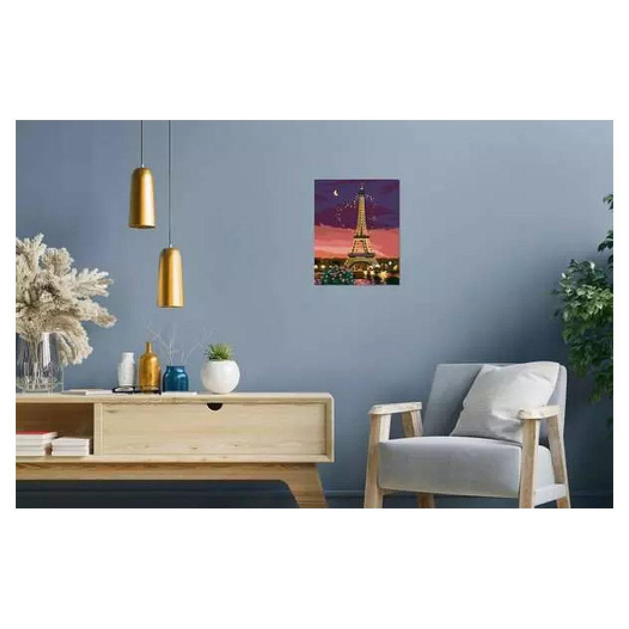Voir la diapositive 4 : RAVENSBURGER Creart 30x40cm paris city of love - peinture numeros