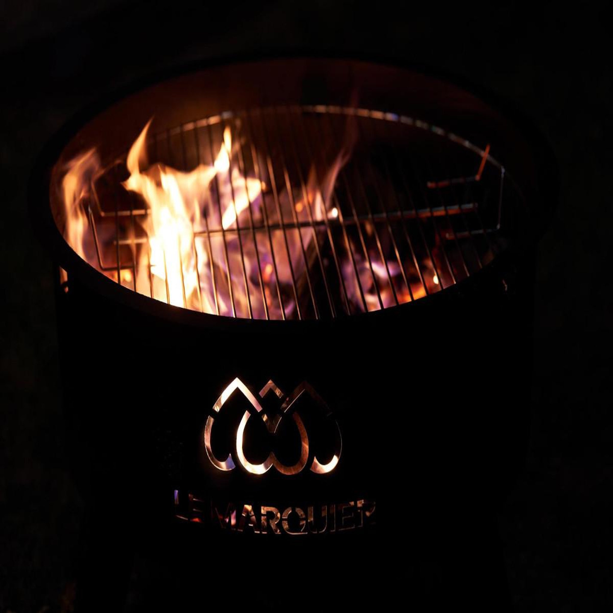 Voir la diapositive 5 : Le marquier Brasero original noir ø 60 cm - le marquier