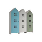 Vipack Combinaison D'armoires 3 Parties Casami Bruges bleu blanc vert