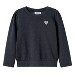 NAME IT Sweat  Fille Name it Vima. Coloris disponibles : Gris